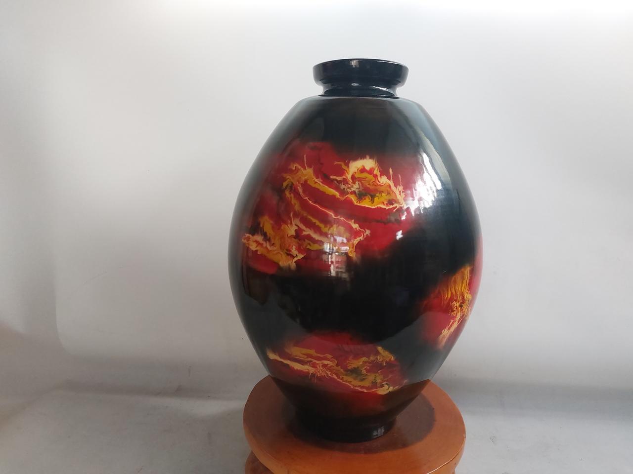 불꽃 도자기 -  만물당