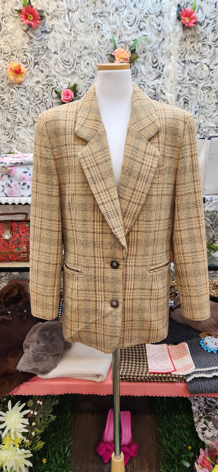 BON CILIE 모 혼방 자켓 (55 66)