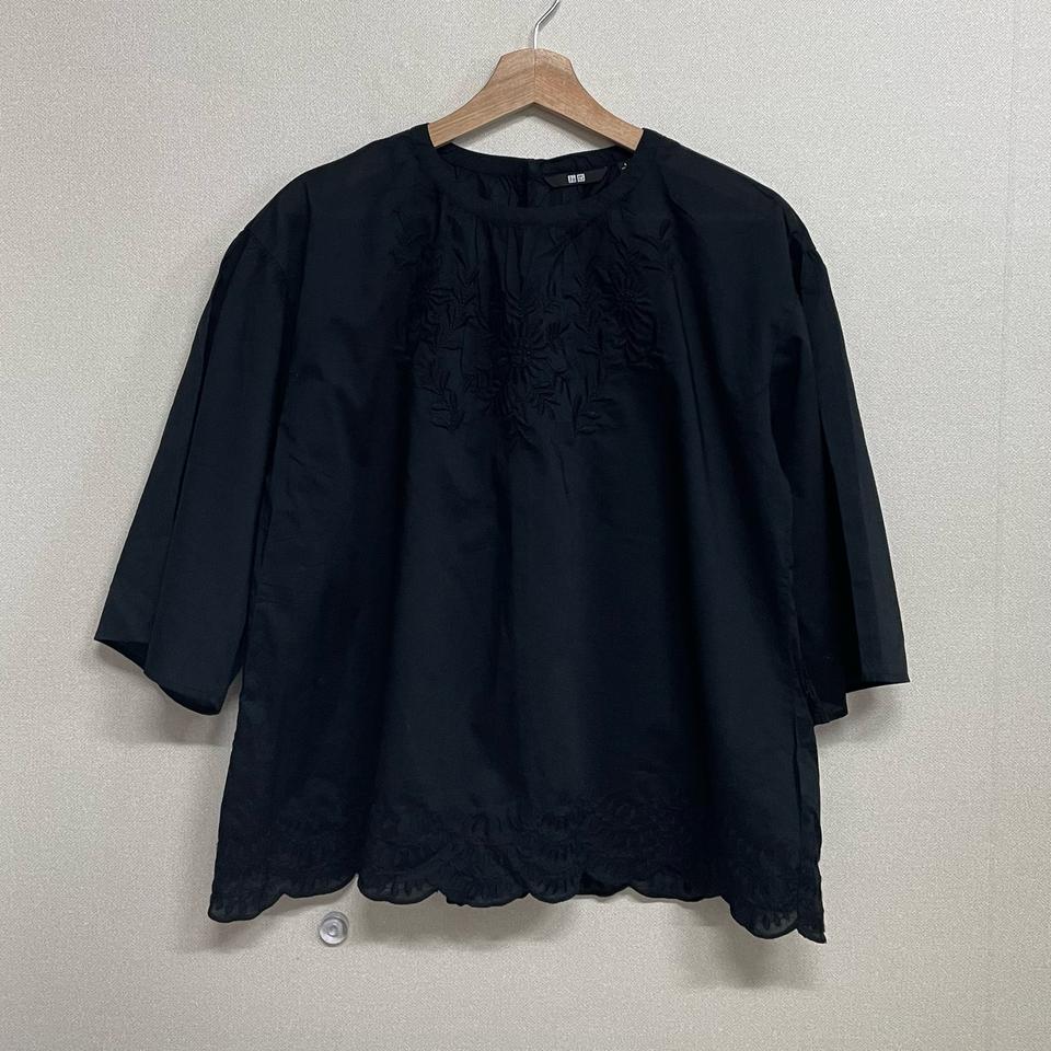 유니클로 블라우스