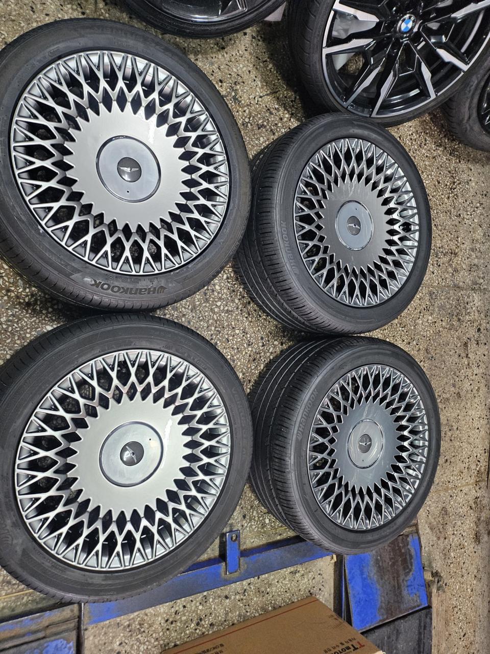 제네시스G90 19인치 정품휠타이어세트