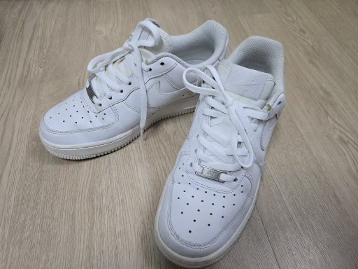 에어포스1  흰 245mm