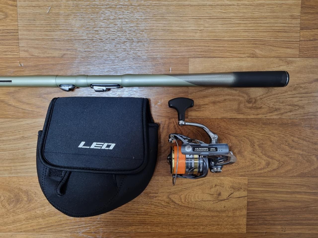 바다낚시 낚시대+시마노 릴