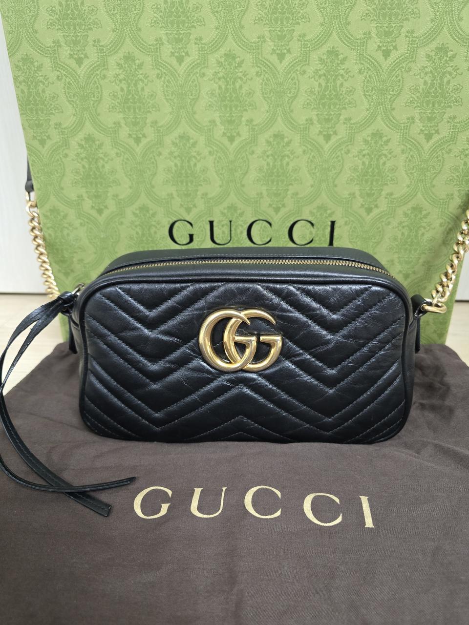 구찌 마몽 카메라백 스몰