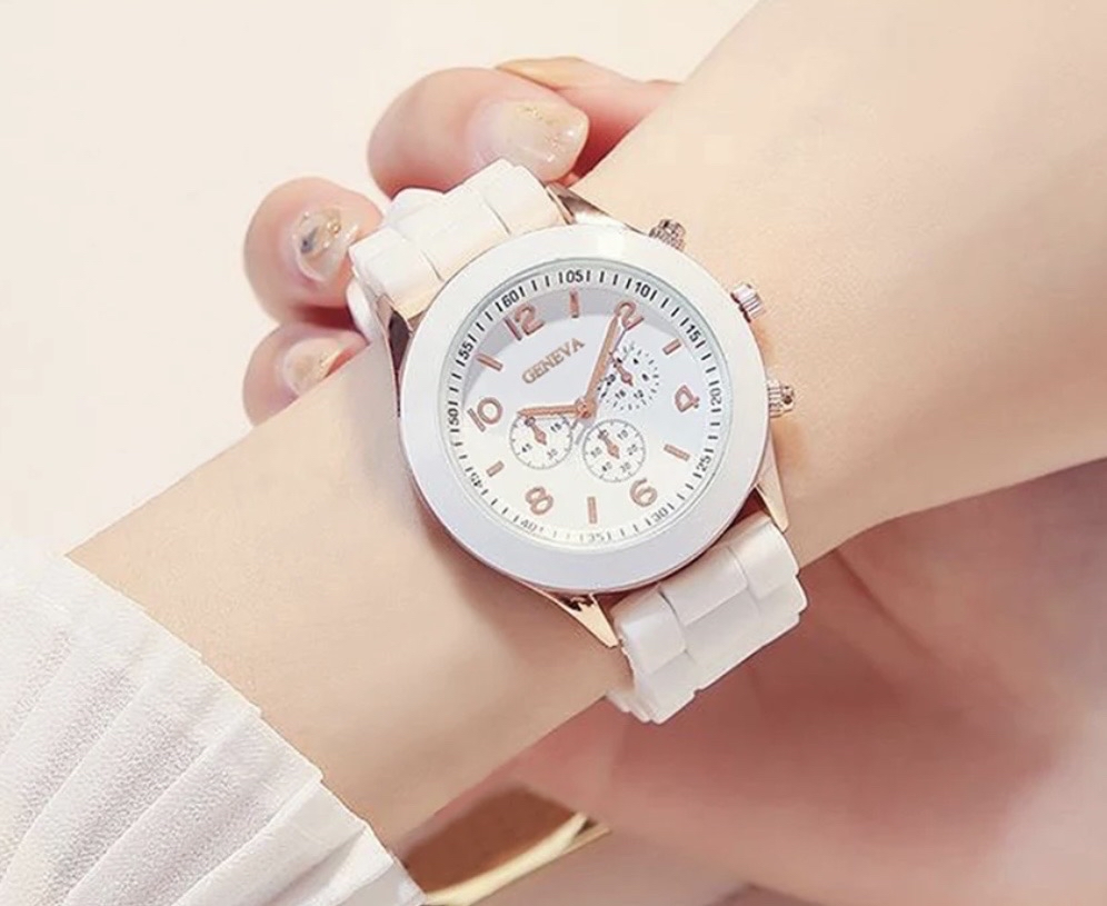 여성 트렌디한 세라믹 손목시계