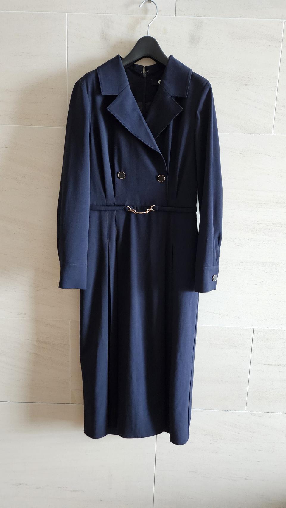 (정품) DEWL (22fw) 벨티드 롱 원핏