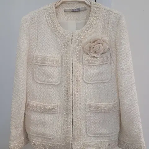 JS.from 진주 비즈장식 자켓 S사이즈