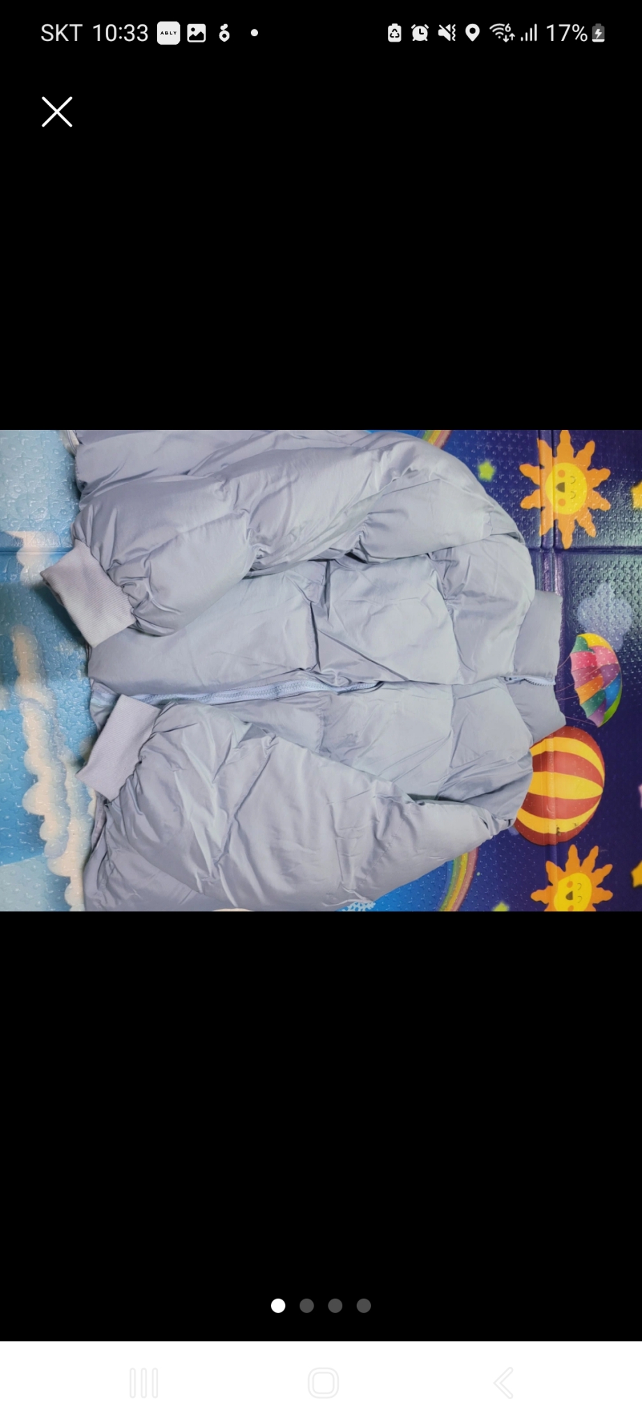 에이블리  숏패딩 남.여공용 입니다