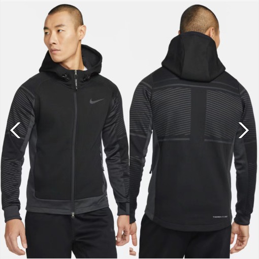 미착용)나이키 써마핏 트레이닝 자켓(기모) 가을 겨울 남성 M