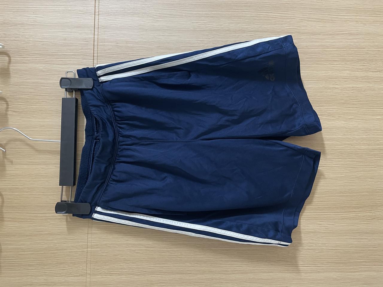 정품 아이다스 3스트라이프 기능성 반바지 [M]