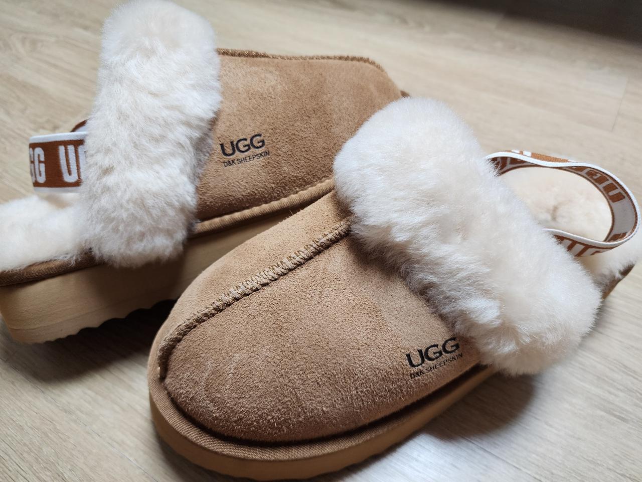 호주 어그 UGG 밴드 슬리퍼 체스트넛 색상 M사이즈, L사이즈