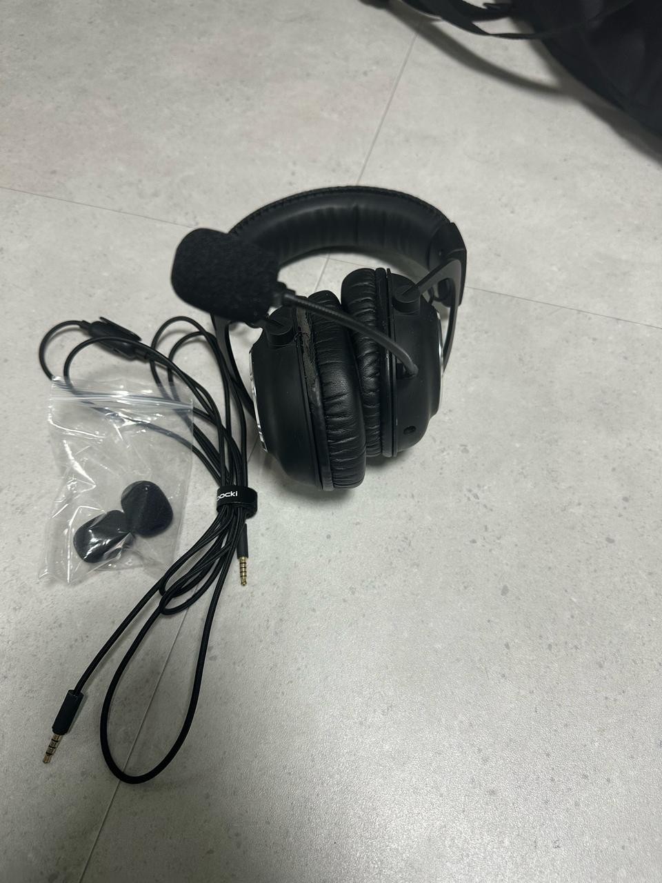 로지텍 유선 헤드셋