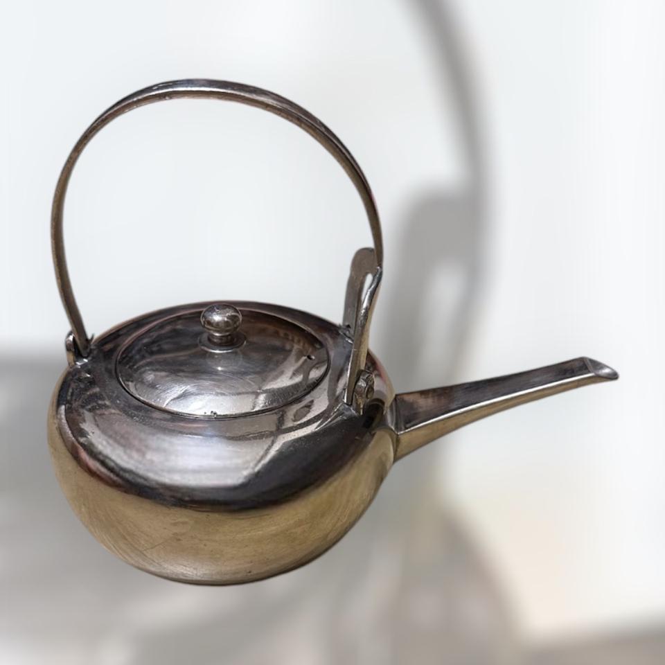 일본 건무호 각인 주석주전자