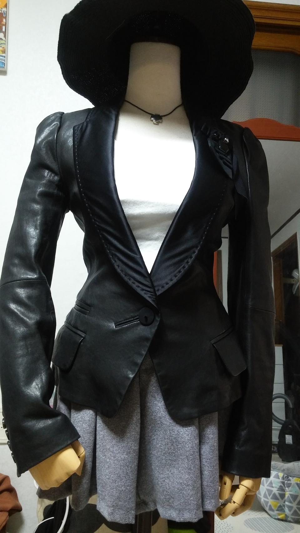 오즈세컨 양가죽자켓 55