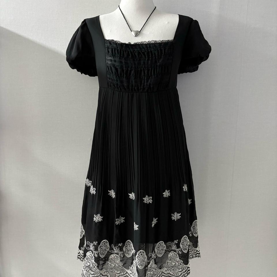 빈티지 자수 원피스