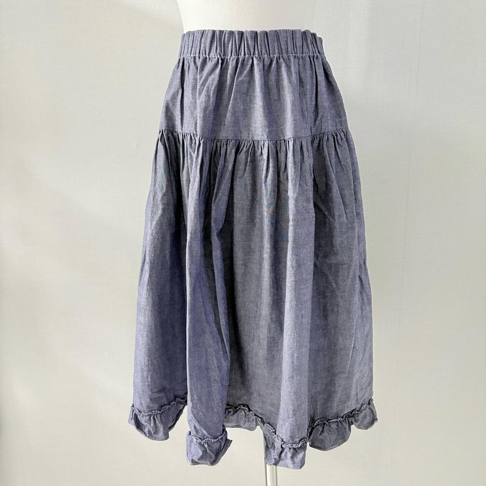 빈티지 밴딩 스커트