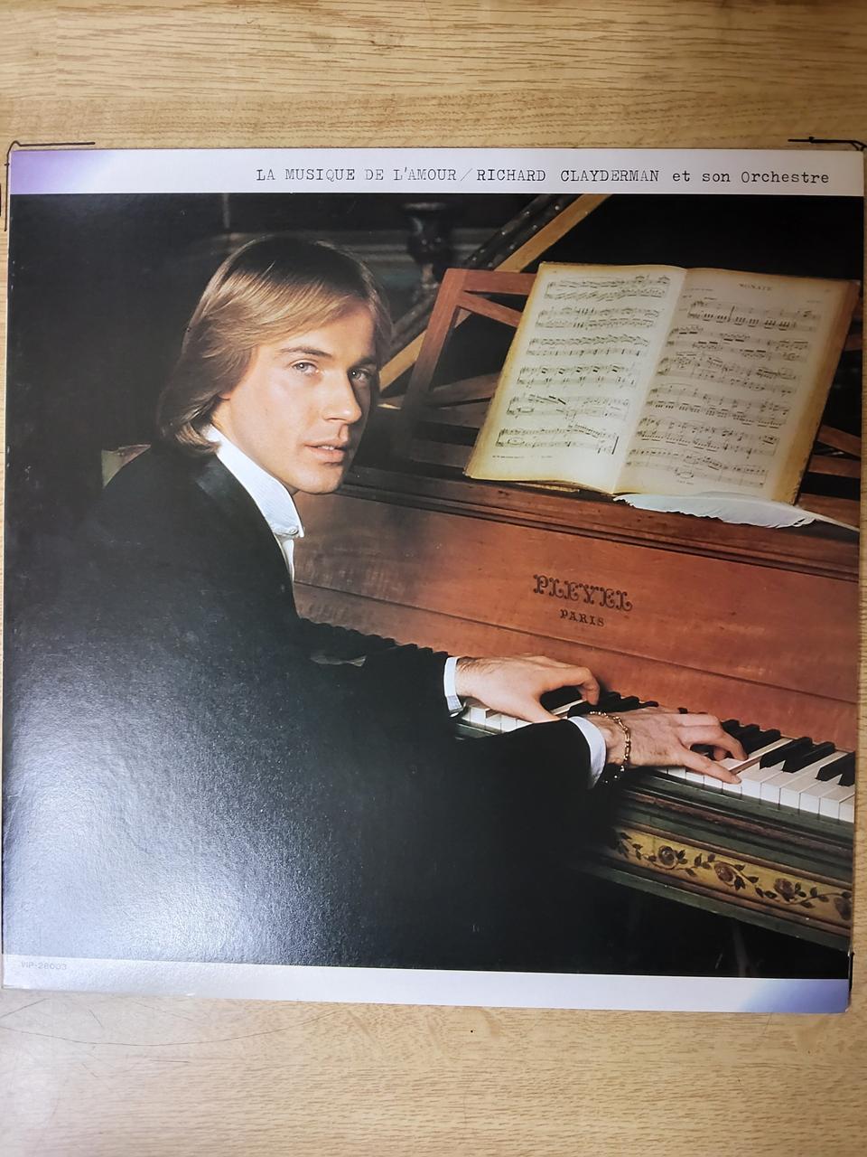 RICHARD CLAYDERMAN 4 음반 (LP 턴테이블 오디오 앰프