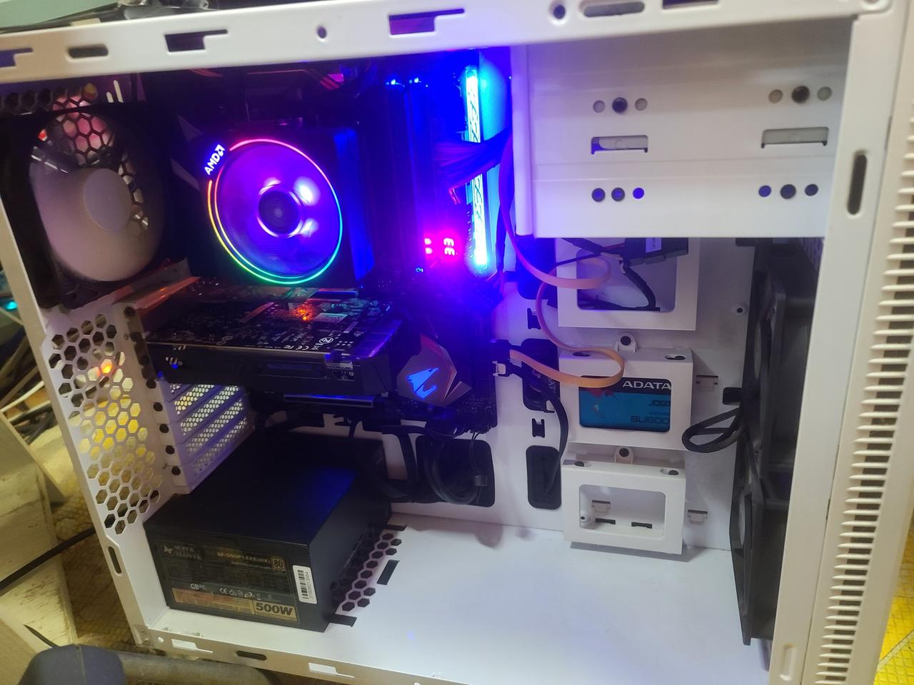 컴퓨터 본체 라이젠7 2700x 팝니다.