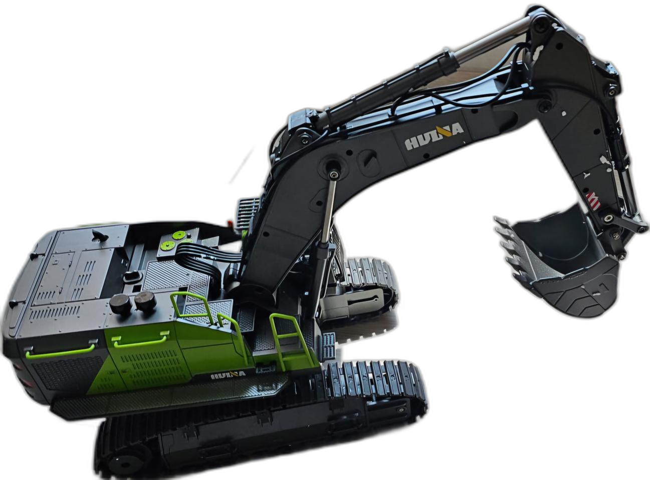 포크레인 rc, 굴삭기, 굴착기, 중장비 무선조종 장난감"후이나 1593