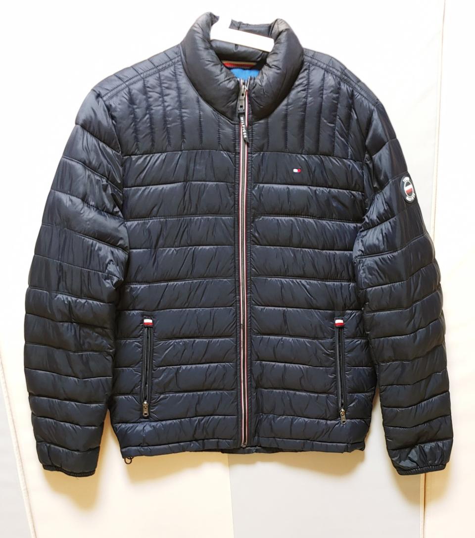 [XL] 타미힐피거 경량 패딩점퍼 다크네이비479