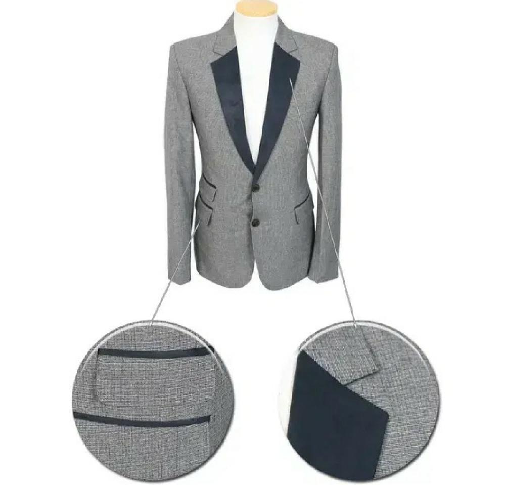 카라 배색 블레이져 봄 가을 슬림자켓