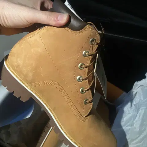 팀버랜드 6인치 워터프루프 옐로우 부츠