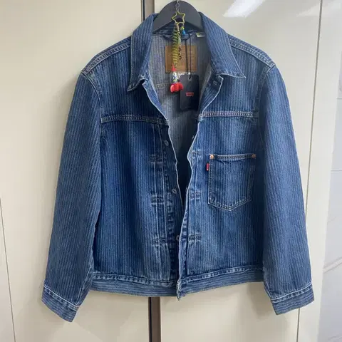 리바이스 트러커 데님 청자켓, XL