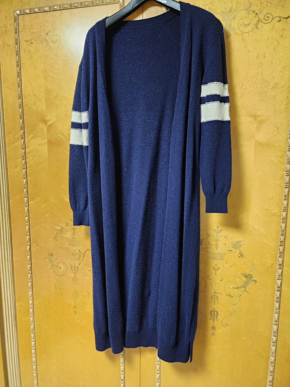 롱 니트 가디건