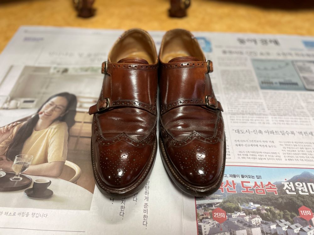 듀퐁 구두...265mm.