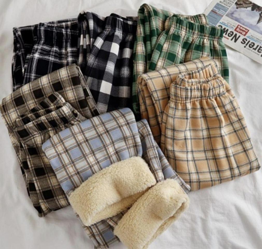 양털 수면바지 6개 색상 랜덤