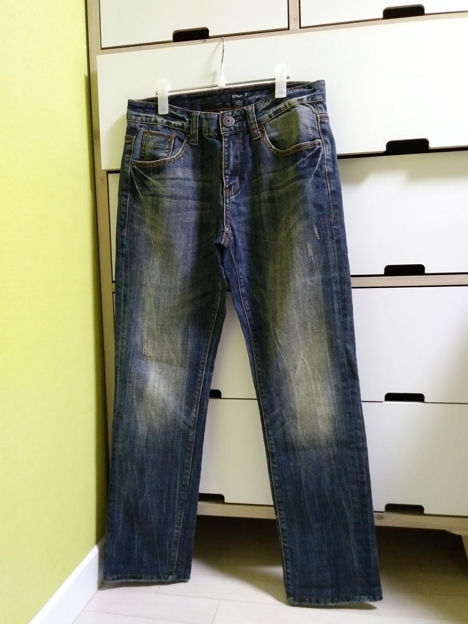 [S]남성-일자청바지(진청)