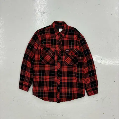 디키즈 빈티지 퀄팅 플란넬 셔츠 M