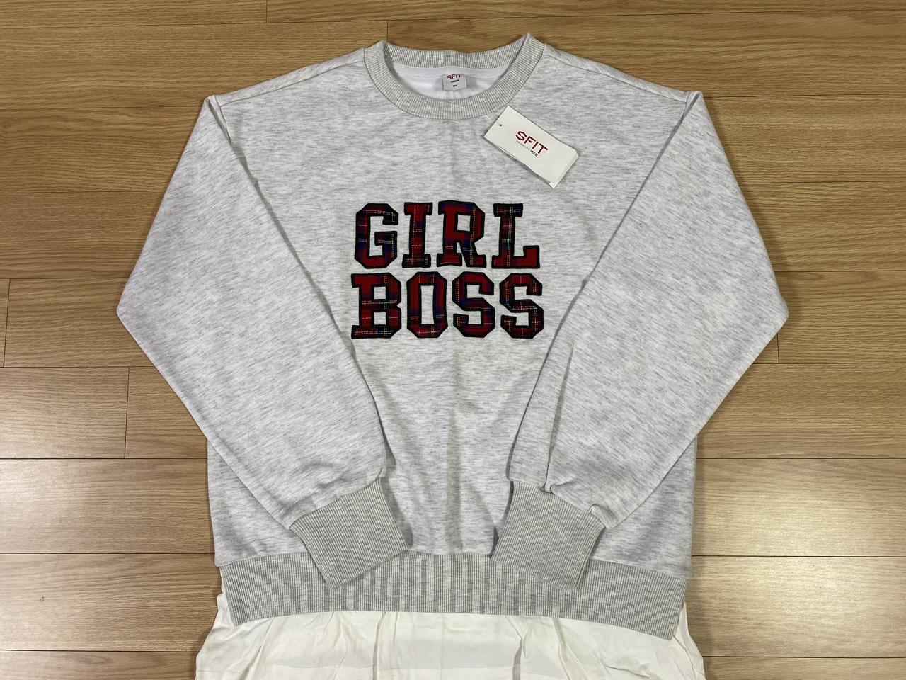 에스핏주니어 기모 맨투맨 170