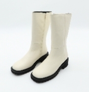 230사이즈 아이보리미들부츠