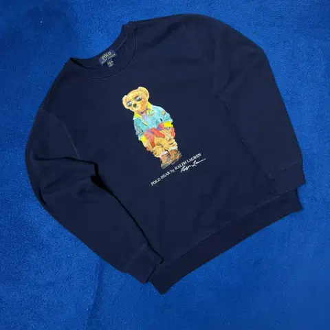 폴로 빅베어 프린팅 맨투맨