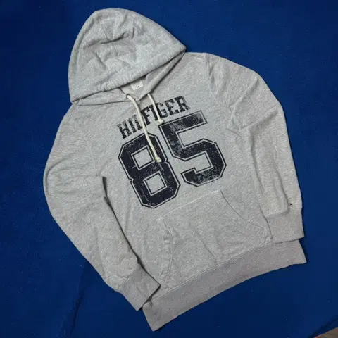 힐피거 데님 후드티