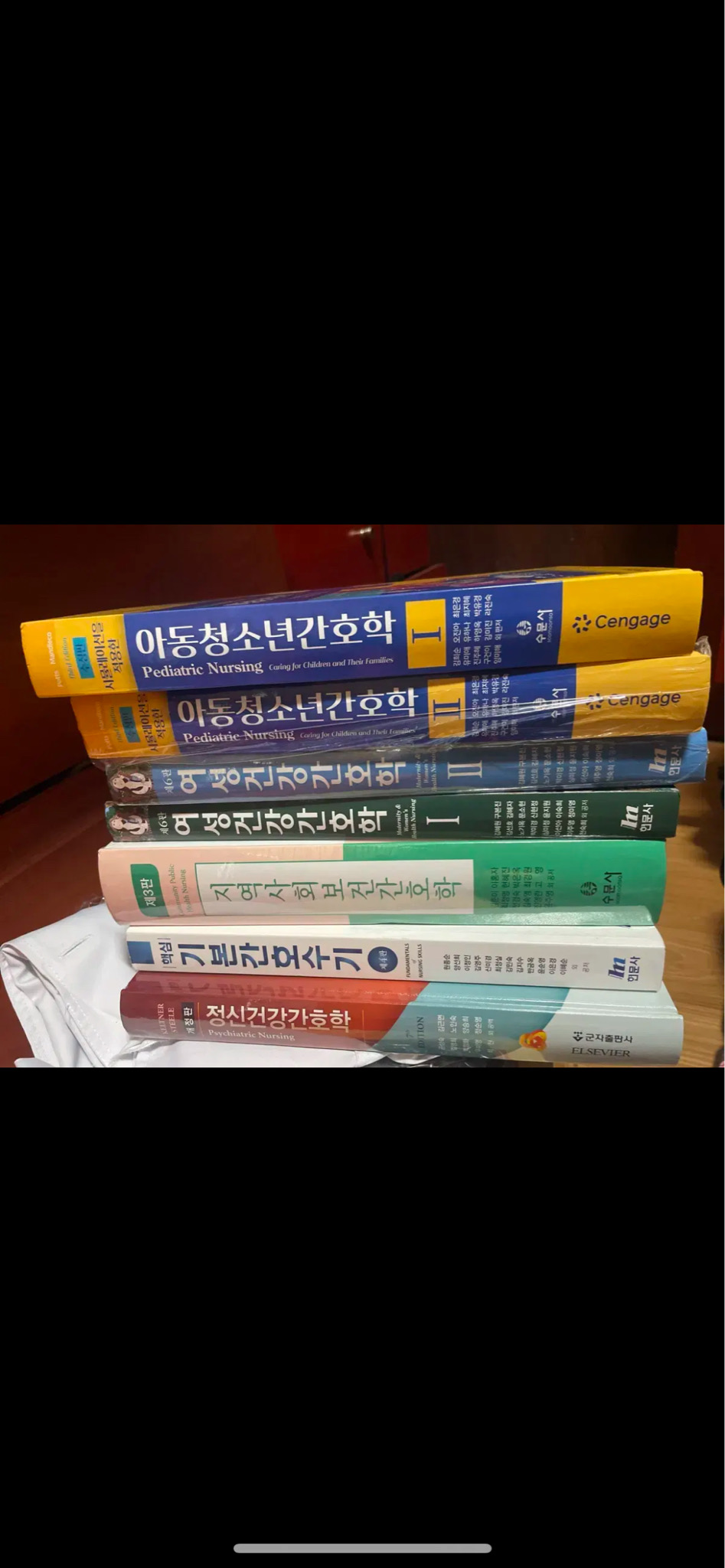 간호학과 전공책