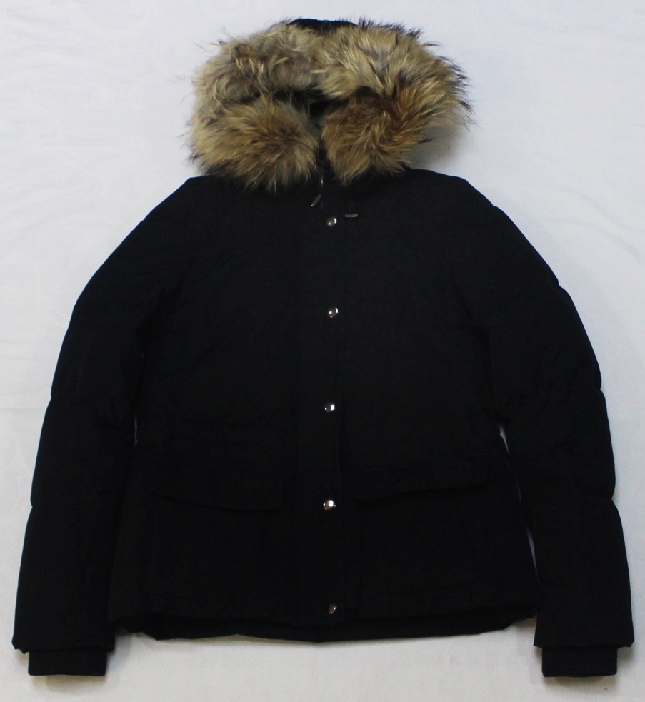 띠어리 여성 80 85 후드 오리털 점퍼 세탁 좋음/P06루C06