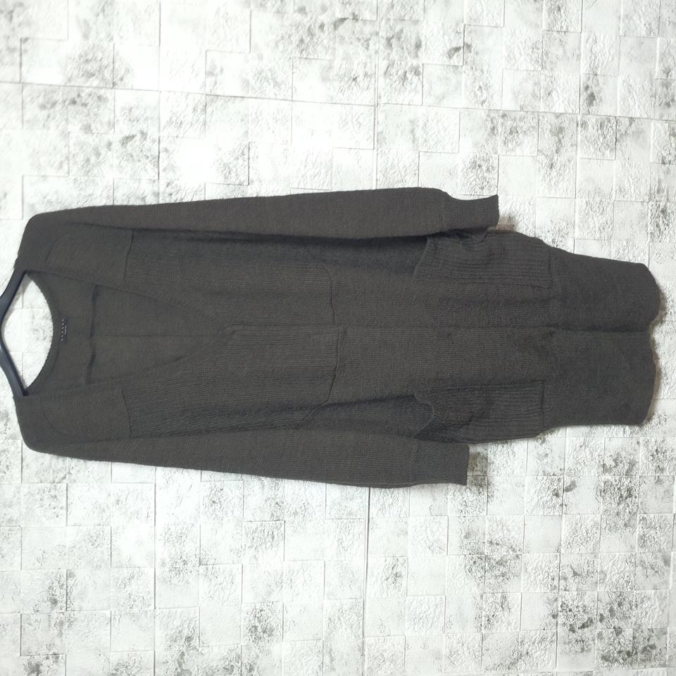 시슬리 모헤어 알파카 롱가디건