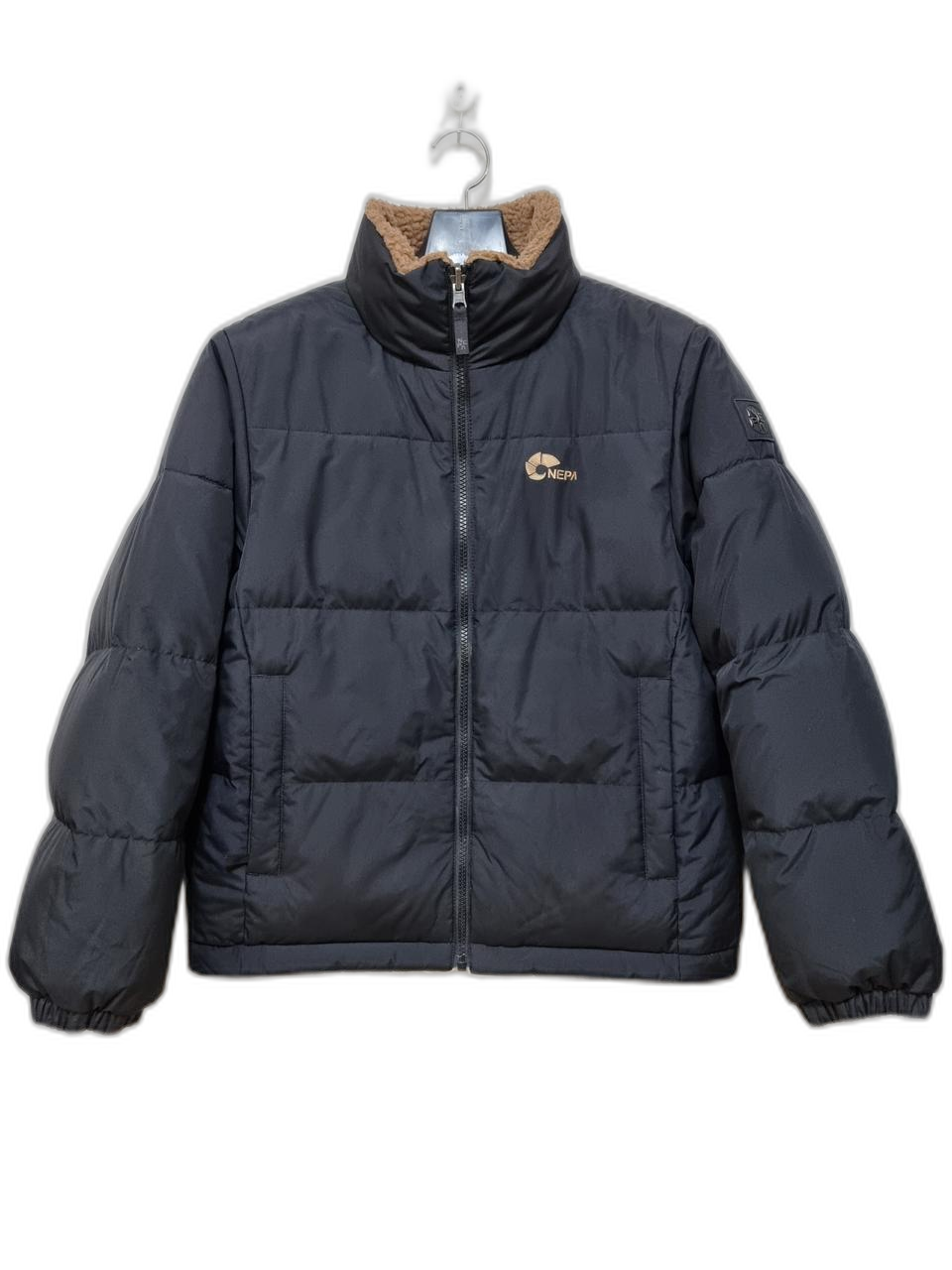 네파 양면  구스다운 패딩 뽀글이 점퍼