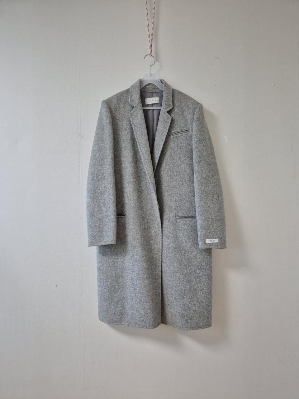 이루미 핸드메이드 울90 싱글코트