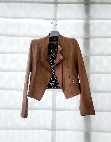 프리미엄 양가죽 라이더자켓 M 슬림 숏기장