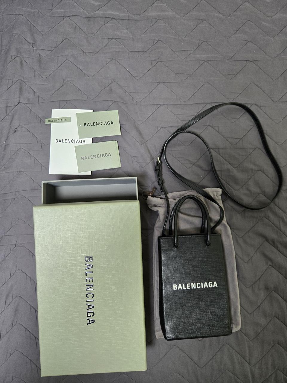 발렌시아가 폰 홀더 미니백