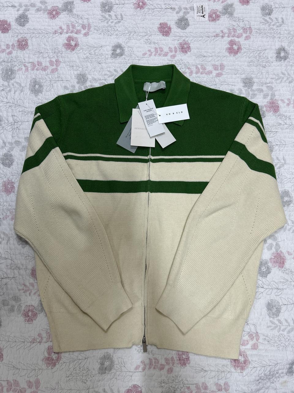 니트집업 새상품