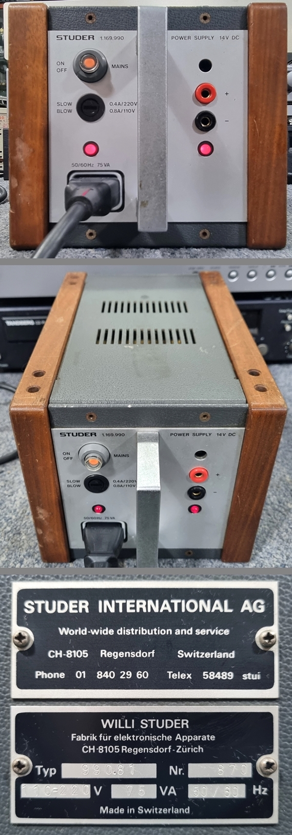 STUDER(스튜더) 파워 서플라이