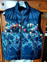 프랑스 빌보콰 빌브레퀸 구스다운 베스트 사이즈 95에서 100