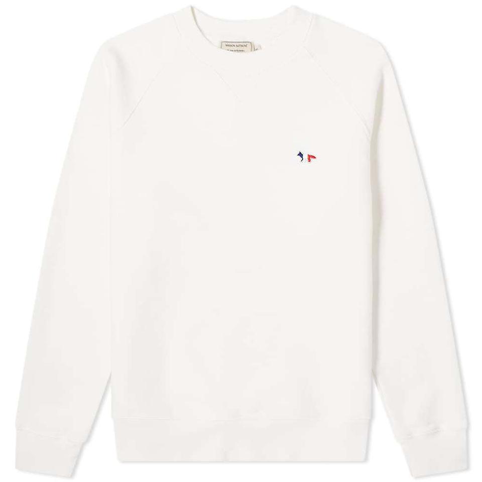 [XL 급처] 메종키츠네 트리컬러 맨투맨