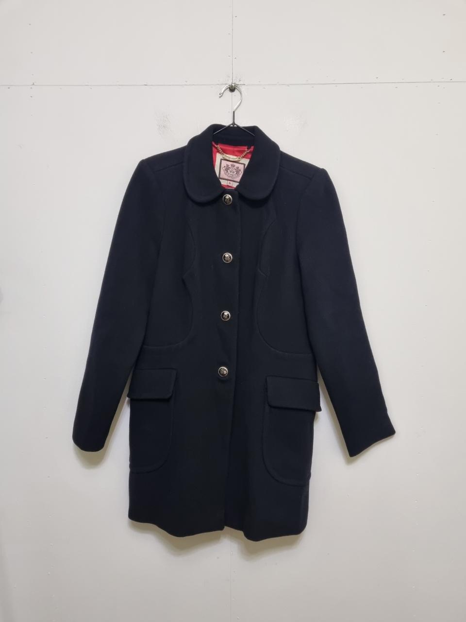 쥬시꾸뛰르 울 혼방 코트/여성M