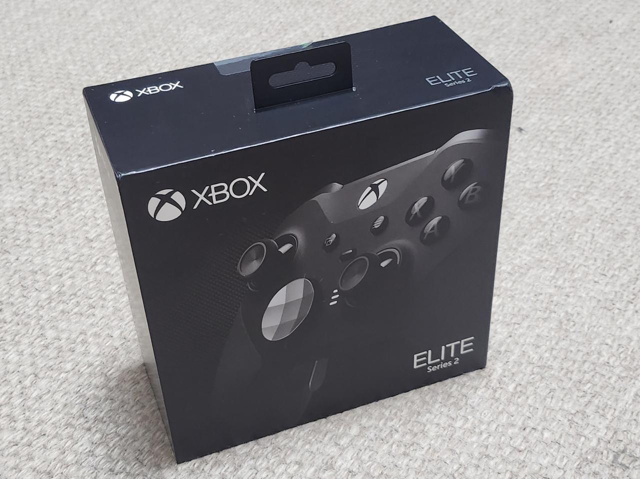 마이크로소프트 엑스박스 Xbox 2세대 컨트롤러 엘리트 시리즈 2 블랙