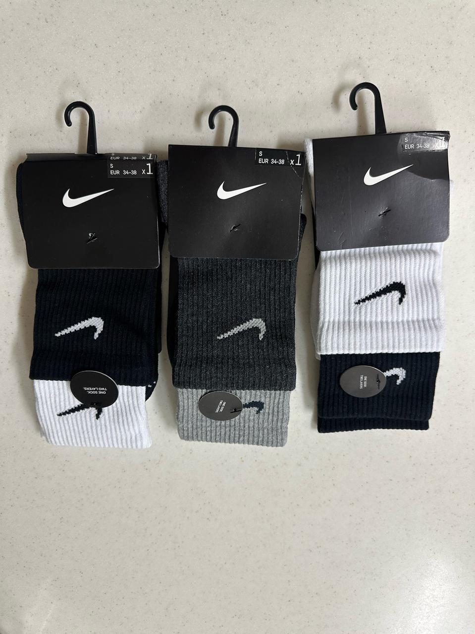 나이키 더블 스우시 양말 6종세트
