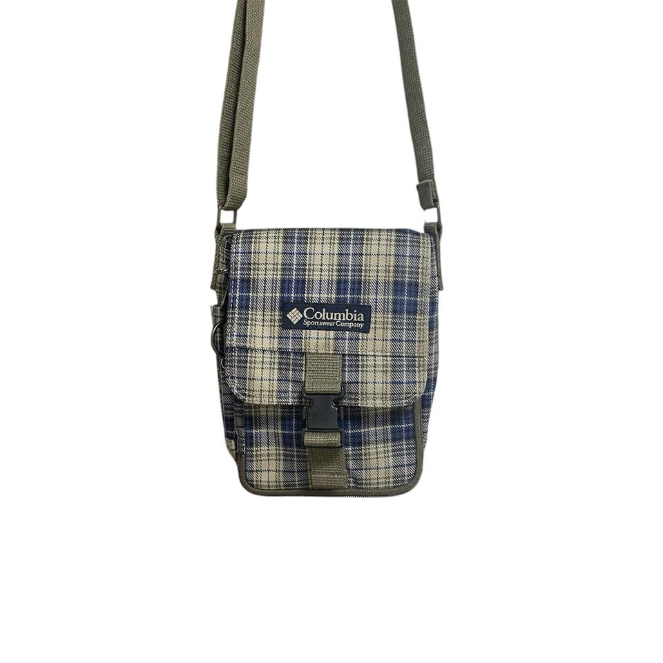 Columbia check mini cross bag